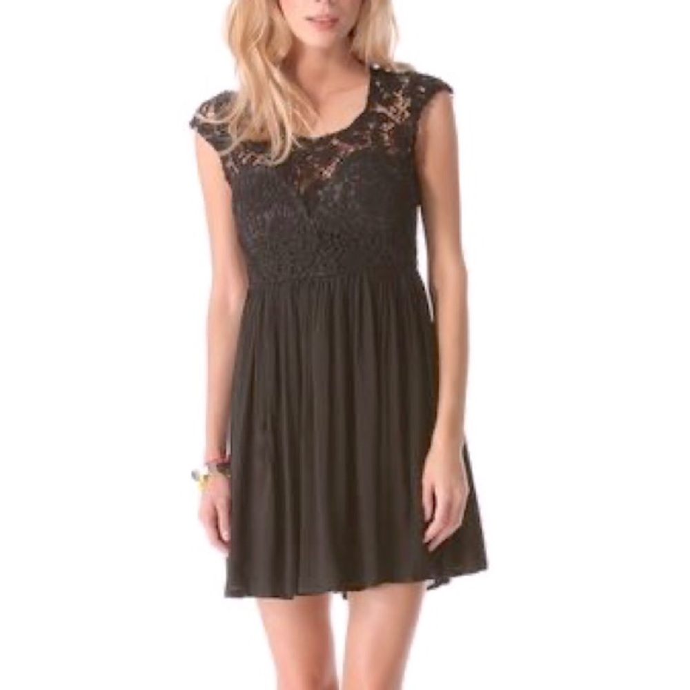 Black Lace Party Dress